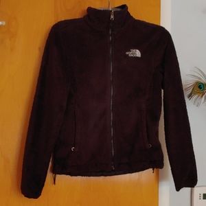 North Face fleece front zip jacket.